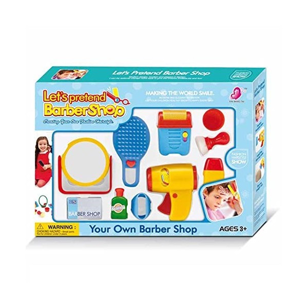 Play Accessories Kit de jeu de coiffure avec miroir pour enfants 115C