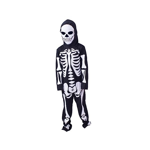 TOYANDONA 1 Jeu Déguisement De Squelette Dhalloween Body Tête De Mort Body Squelette Dhalloween Costumes Effrayants Dhallow