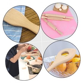 Toyvian 1 Ensemble 8 Pièces Jouets De Cuisine pour Enfants Jeu De Rôle Jouets De Cuisine Maison Jouer Ustensiles De Cuisine O