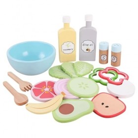 Miaelle Kit de jeu pour cuisiner et manger à partir de 3 ans. Comment faire comme si vous étiez dans la cuisine Jouet pour le
