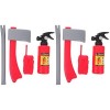 TOYANDONA 3Sets Spray Interphone Cadeau Costume Été Pompier Jouets de Plage Et de Lutte Contre Les Incendies Outils Amusants 