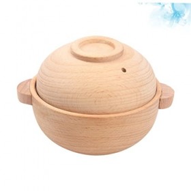 ibasenice 1Pc Maison De Jeu Jouet Simulation Vaisselle Enfants Vaisselle Jouet en Bois Tablweare Jouet Vaisselle Jouets Usten