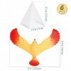 Totority 24 Pièces Oiseau DÉquilibre Pyramide DOiseau Aigle DÉquilibre Aigle en Équilibre Jouets pour Enfants en Plastique