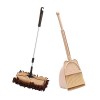 Colcolo Vadrouille Enfants Balai et Pelle à poussière Ensemble Jouets de Nettoyage Cadeau Nettoyage Balayage Jeu Ensemble Enf