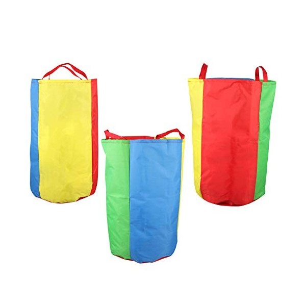 Kisangel 3 Pièces Sac De Saut Kangourou Sacs De Haricots en Plein Air Outils De Plein Air pour Enfants Jeu De Fête dannivers