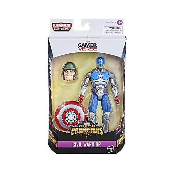 SHANG CHI Hasbro Marvel Legends Series, figurine Civil Warrior de 15 cm à collectionner avec bouclier, à partir de 4 ans