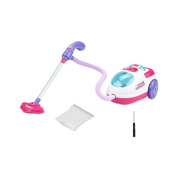 Sharplace Jouet daspirateur pour enfants, jouet de ménage, cadeaux danniversaire, ensemble de jouets de nettoyage pour tout