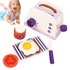 Jeu de Cuisine en Bois | Jouets en Bois pour Faire Semblant de Jouer - Kit de Cuisine en Bois de Jeu éducatif pour Filles gar