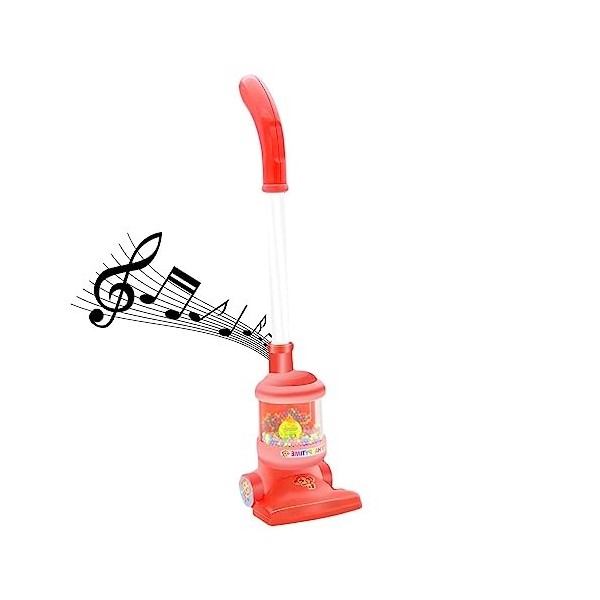 Aspirateur pour enfants – Aspirateur pour enfants avec sons lumineux et réalistes – Maison de jeu pour enfants de 1 à 3 ans e