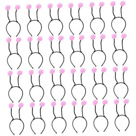 24 Pcs Boule De Bandeau Costume De Bandeau De Maquillage Boppers De Tête DAntenne Bandeau DAntenne Bopper Cerceaux De Cheve