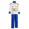 IDOPIP Deguisement Roi pour Enfants Garçon, Deguisement prince Médiéval enfant Costume Roi Garçon, Costume Enfant Jeu de rôle