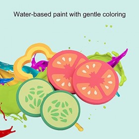 KAKAKE Ustensiles de Cuisine Jouet, Batterie de Cuisine Kid Pastel Durab pour Cuisines de Jeu pour Enfants de Plus de 3 Ans