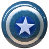 Bouclier Captain America Version Son et LumièRe Accessoires de Cosplay Bouclier en Plastique 32CM Enfants Handheld Movie Edit