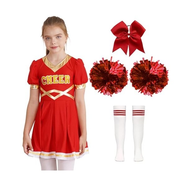 YIZYIF Enfant Fille Ensemble de Sport Running Fitness Gym Yoga Tenue Workout Sportwear 5-14 Ans