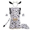 IBAKOM Costumes dHalloween pour enfants Garçons Filles Animaux Costume Cosplay Cartoon Déguisement Ailes Top à paillettes Sh