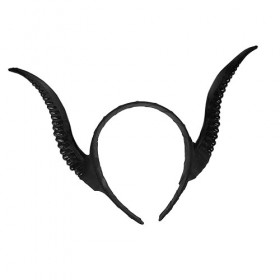 ABOOFAN Casque 2 Pièces Simulation Goth x Coiffures Sorcière Démon Amis Loki Vêtements Mascarade Les Hommes Vikings Unique Ch