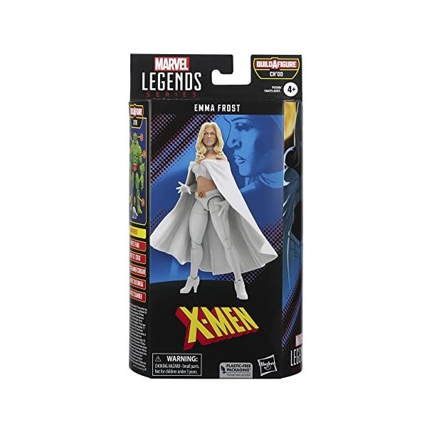 Marvel Hasbro Legends Series: Emma Frost Astonishing X-Men, Figurine articulée de 15 cm