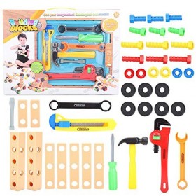 Kit de jouets pour enfants bricolage, réparation de simulation assembler les kits de démontage jeu de jouets prentend ensembl