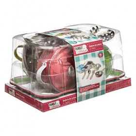 Be Toys Batterie de Cuisine en métal - 11 pièces