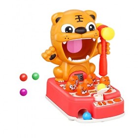 F Fityle Jouet interactif martelant pour Tout-Petits avec marteaux martelants Mini Jeu darcade électronique pour 3 4 5 6 7 8