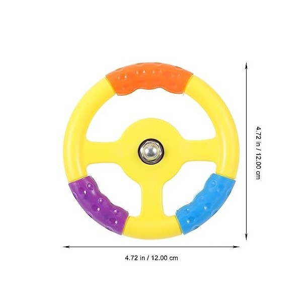 Angoily Simulation Déducation Précoce Simulation De Volant De Voiture Roue Motrice Faire Semblant De Jeu De Conduite Remplac