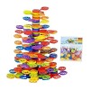 ＡＷＨＡＯ Jeux dempilage Jouets Blocs de construction déquilibre, Jouets Montessori, Blocs dempilage darbres pour 4 5 6 ans, 