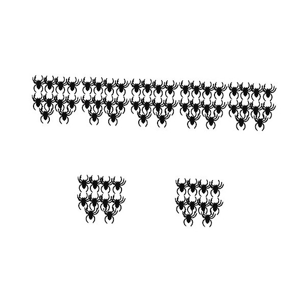 Toyvian 20 Pcs Grosse Araignée Petites Créatures Jouets Ensembles De Jeu en Plein Air Mini Jouets Grande Araignée Araignée Sa