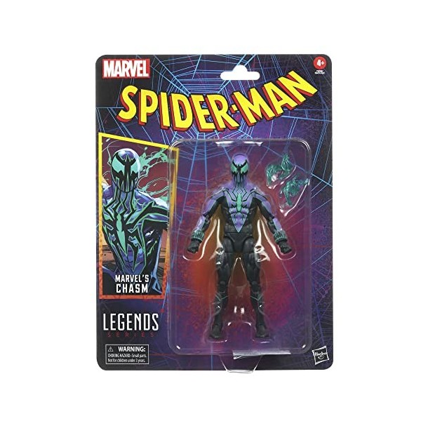 Spider-Man Hasbro Marvel Legends Series, Marvels Chasm, Figurine de Collection Legends de 15 cm avec 2 Accessoires