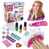 Cadeau Pour Filles Enfant 8 9 10 ans, Kit Vernis Enfant Pour Maquillage Fille 6 7 8 9 10 12 Ans Kit Manucure pour Enfant Jeux