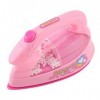 Mini Jouet pour Enfants en Fer électrique, Fer à Repasser Jouet Mini Électrique Fer Jouet en Plastique Rose Enfants Bébé Fill