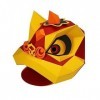 TOYANDONA 1 Jeu Xingshi Papercraft Masques En Papier 3d Jouets Couverture De Visage De Puzzle 3d Masques De Costumes Tête De 