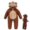 Leryveo Costume danimal Mignon pour bébé en Bas âge | Pyjama en Polaire Douce Dinosaure Singe Lion pour Enfant | Animal Ones