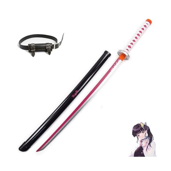 Épée De Samouraï Tsuyuri Kanawo Avec Fourreau Couteau, Demon Slayer Katana, Fait À La Main, Cadeaux De Fan DAnime, Pour Jeu 