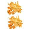 Gadpiparty 30 Pièces Modèle De Frites Garçons Jouets pour Enfants Jouets De Poulet pour Enfants Modèle De Nourriture De Jouet