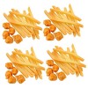 Gadpiparty 30 Pièces Modèle De Frites Garçons Jouets pour Enfants Jouets De Poulet pour Enfants Modèle De Nourriture De Jouet