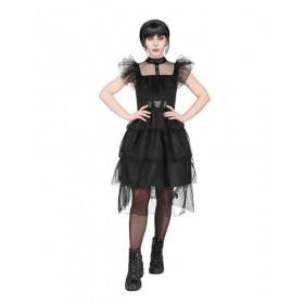 Smiffys 54060 Costume de bal gothique pour femme Noir Taille XS