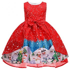 Xiaojiu Robe Noël Fille 18 Mois Deguisement Pere Noel Grande Taille Tenue Noel Robe De Noël Fille 12 Ans Costume Noel Bebe De