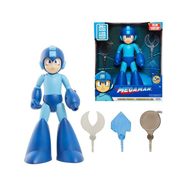 Megaman Figurine classique de luxe avec lumières et sons