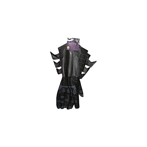 Accessoires de déguisement - Gants Batman The Dark Knight - Tissu et imitation cuir - Pour adulte