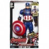 Marvel Avengers lÈre dUltron Titan Hero Tech Figurine Captain America de 30,5 cm