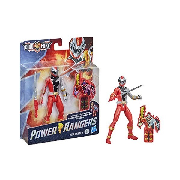 Power Rangers PRG DNF Figurine Ranger Rouge 15CM