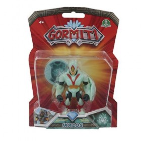 Gormiti Ikalos Figurine articulée avec jeton, Multicolore, 8 cm, GRM23500