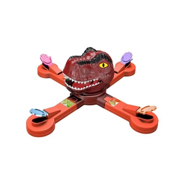predolo Jeu de Mange des Haricots, Jeu de société de Dinosaure affamé, Jouet daventure de Dinosaure pour garçons et Filles, 