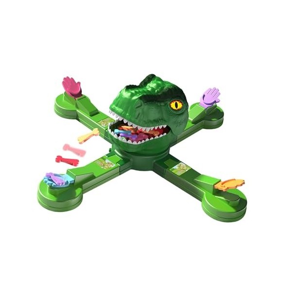 Perfeclan Jeux de société, Jeu de société de Dinosaure, Ensemble de Jouets, Jeu de Table, Jouet daventure de Dinosaure, Vert