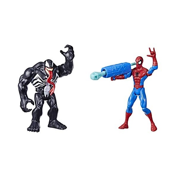 Hasbro Marvel Battle Pack Spider-Man Vs Venom, Pack de 2 Figurines de 15 cm Spider-Man et Venom, Jouets pour Enfant à partir 