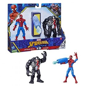 Hasbro Marvel Battle Pack Spider-Man Vs Venom, Pack de 2 Figurines de 15 cm Spider-Man et Venom, Jouets pour Enfant à partir 
