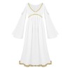 Oyolan Déguisement Déesse Grecque Costume pour Enfant Fille Robe Grec Costume Halloween Cosplay Carnaval Fête 5-16 Ans Type A