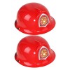 Toyvian 4 Pièces Pompier Habiller Accessoire De Costume De Pompier Cotillons De Pompier Casquette Pompier Jeu De Simulation D