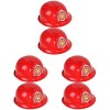 Toyvian 4 Pièces Pompier Habiller Accessoire De Costume De Pompier Cotillons De Pompier Casquette Pompier Jeu De Simulation D