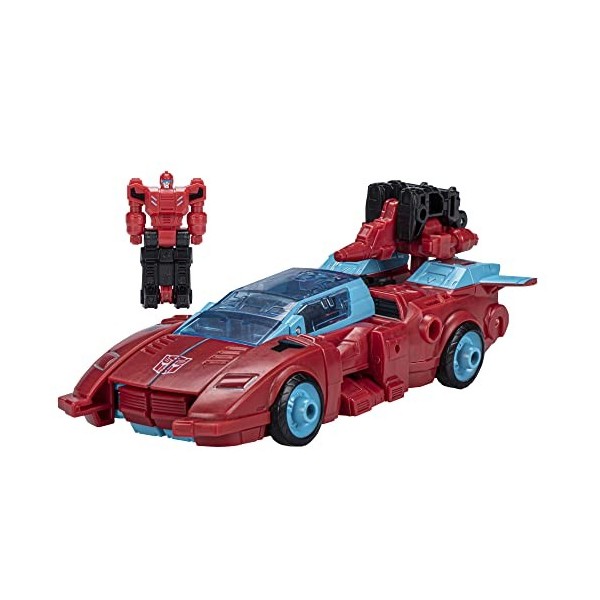 Transformers Generations Legacy, Figurines Autobot Pointblank & Autobot Peacemaker Classe Deluxe, dès 8 Ans, 14 cm F3035 Mult